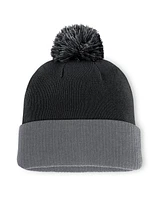 Fanatics Men's Black Dallas Stars Cuffed Knit Hat with Pom