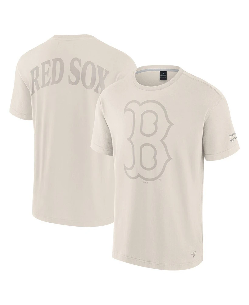 Fanatics Men's Cream Boston Red Sox Elements Iconic T-Shirt