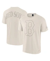 Fanatics Men's Cream Boston Red Sox Elements Iconic T-Shirt