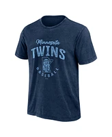 Fanatics Men's Navy Minnesota Twins Cooperstown Collection Washed T-Shirt