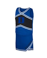 Colosseum Girls Youth Royal Duke Blue Devils Cheerleader Top Skirt Set