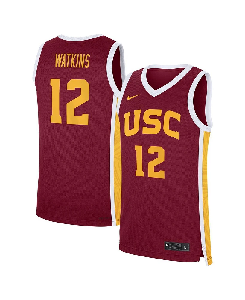 Nike Men's JuJu Watkins Cardinal Usc Trojans Replica Basketball Jersey