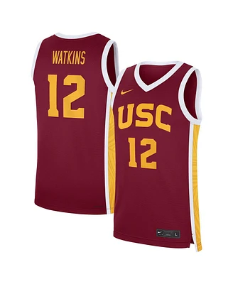 Nike Men's JuJu Watkins Cardinal Usc Trojans Replica Basketball Jersey