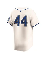 Nike Men's Julio Rodriguez Cream Seattle Mariners Alternate Limited Jersey