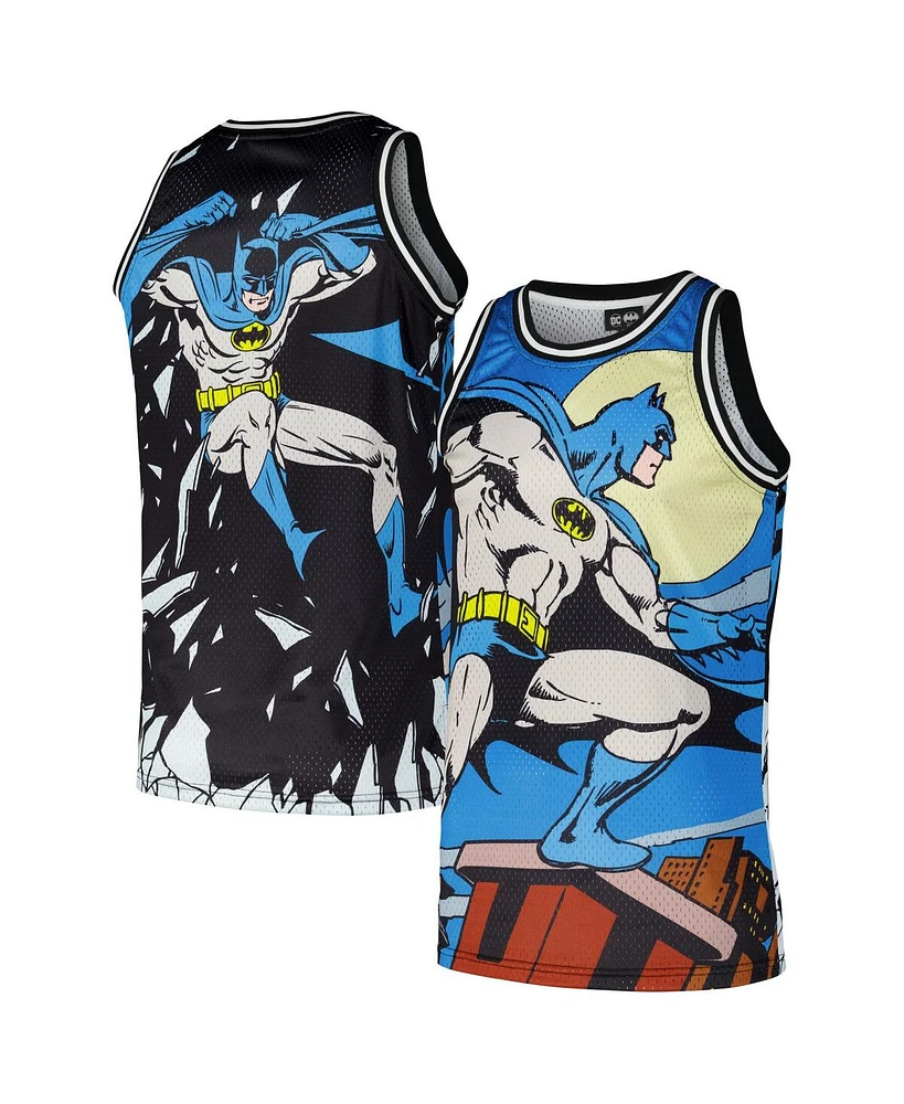 Lids Men's Blue Batman Graphic Basketball Jersey