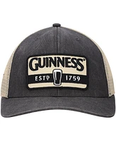 Lids Men's Black Guinness Trucker Adjustable Hat