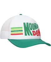 Lids Men's White Mountain Dew Show Your Stripes Foam Trucker Adjustable Hat