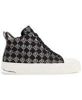 Dkny Women's Yaser Lace-Up Mid Top Sneakers