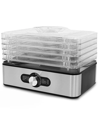 Elite Cuisine 5 Stainless Steel Tray Food Dehydrator