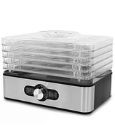 Elite Cuisine 5 Stainless Steel Tray Food Dehydrator