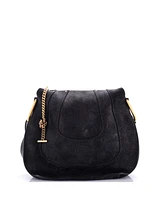 Pre-Owned Chloe Small Hayley Hobo Suede