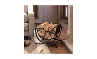 Firewood Rack – Durable Wood Storage Holder for Indoor and Outdoor Use