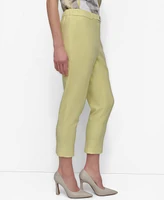 Dkny Women's Flat-Front Straight-Leg Ankle Pants