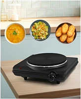 Elite Cuisine Single Cast Electric Burner Hot Plate