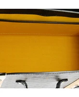 Pre-Owned Goyard Pm Saigon Top Handle Bag Coated Canvas with Leather