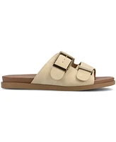 Journee Collection Women's Cosette Double Strap Flat Sandals