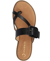 Journee Collection Women's Layra Slip-On Flat Sandals