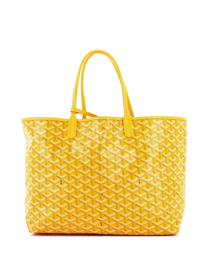 Pre-Owned Goyard Pm Saint Louis Tote Coated Canvas