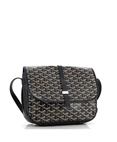 Pre-Owned Goyard Mm Belvedere Ii Messenger Bag Coated Canvas