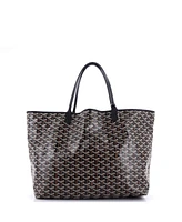 Pre-Owned Goyard Gm Saint Louis Tote Coated Canvas
