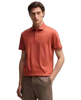 Boss by Hugo Men's Mercerized Italian Cotton Regular-Fit Polo Shirt