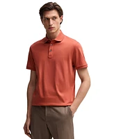 Boss by Hugo Men's Mercerized Italian Cotton Regular-Fit Polo Shirt