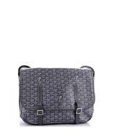 Pre-Owned Goyard Gm Belvedere Messenger Bag Coated Canvas