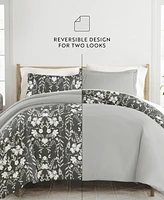 ienjoy Home Utra Soft Reversible 3-Pc. Duvet Cover Set, Full/Queen