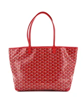 Pre-Owned Goyard Mm Artois Tote Coated Canvas