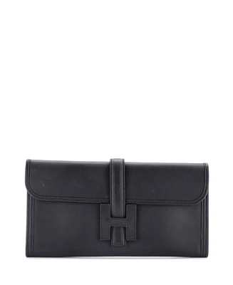 Pre-Owned HERMES 29 Jige Elan Clutch Swift