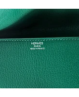 Pre-Owned HERMES Cinhetic Clutch Chevre Mysore