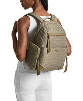 Michael Kors Logo Prescott Large Backpack