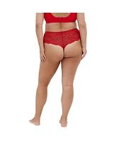 Plus Size Caitlin Lace Cheeky Panty