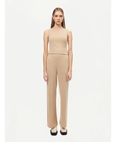 Gobi Cashmere Women's 100% Crop Top