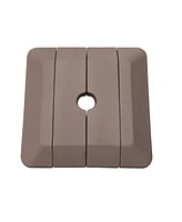 4 pcs Cantilever Umbrella Base Pe Square Market Patio Umbrella Base Outdoor Stand Weighted Base for Patio Umbrella