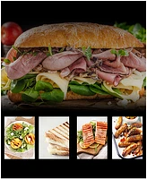 Elite Cuisine 3 in 1 Panini Press Grill