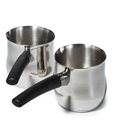 BergHOFF Essentials Stainless Steel 2-Piece Moka Pot Set