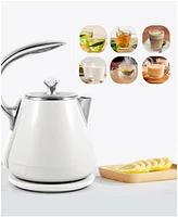 Elite Cuisine 1.25 Quart Cool-Touch Stainless Steel Electric Kettle