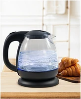 Elite Cuisine 1L Electric Glass Water Kettle