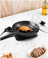 Elite Cuisine 10.5" Electric Skillet with Handle