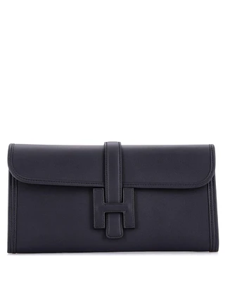 Pre-Owned HERMES 29 Jige Elan Clutch Swift