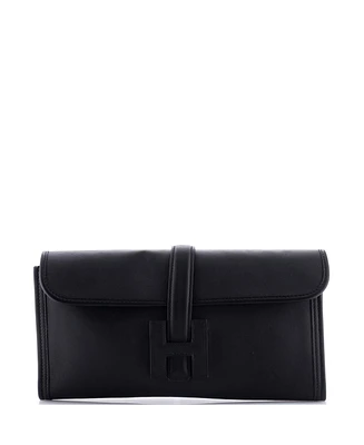 Pre-Owned HERMES 29 Jige Elan Clutch Swift