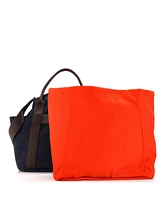 Pre-Owned HERMES Sac De Pansage Groom Handbag Canvas