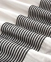 Rachel Roy Chenille Stripe -Pc. Comforter Set
