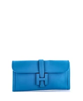 Pre-Owned Hermes 29 Jige Elan Clutch Swift