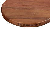 Le Creuset Set of 4 Magnetic Round Wooden Trivets