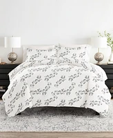ienjoy Home Tranquil Sleep Patterned Duvet Cover Set, Twin/Twin Xl