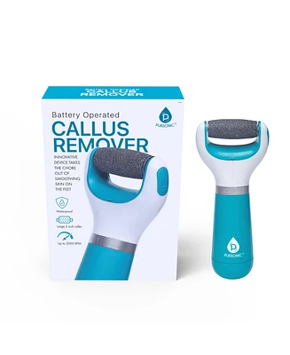 Pursonic Battery-Operated Callus Remover Effortlessly Smooth Feet with Waterproof, Safe & Comfortable Device