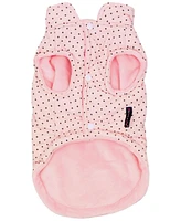 Parisian Pet Polka Dot Pink Dog Jacket