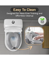 Baby Proof Me | Folding Travel Toilet Seat Trainer (White)